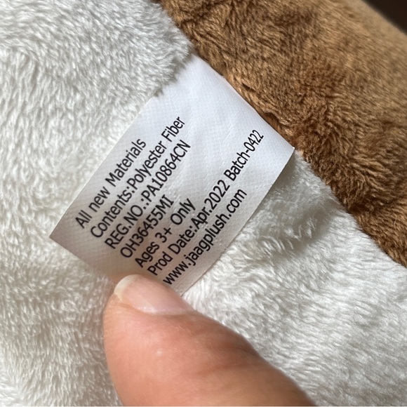 bucee's buc-ee's gas station bucee the beaver head 16" wide plush pillow travel - Picture 8 of 8